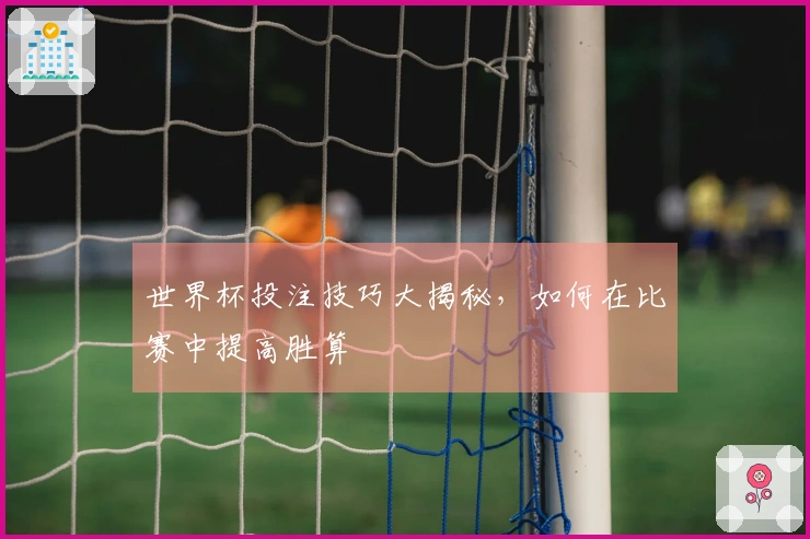 世界杯投注技巧大揭秘，如何在比赛中提高胜算